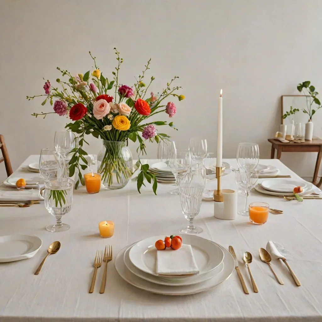 Dekoracja stołu na co dzień – proste pomysły na piękny wystrój